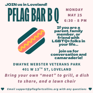 Loveland PFLAG BBQ - May 2026